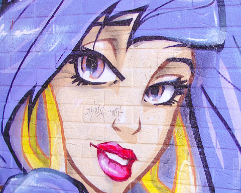 Graffito Sternbrücke