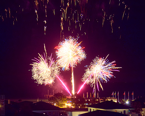 Feuerwerk in Ostholstein